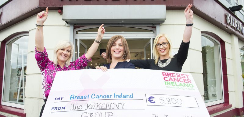 Free Pic No Repro Fee 18 July  2018 
 Juliette O Connell Coordinator from Breast Cancer Ireland, Emma Hartmann Cluster Manager and Lisa Milward Group HR Manager , Kilkenny Shop raised €5800 for Breast Cancer Ireland, The Kilkenny team recently participated in VHI mini marathon in Dublin, Breast Cancer has touched the lives of our colleagues family and friend in Kilkenny.
Photography by  Gerard McCarthy 087 8537228   
more info contact Lisa Milward 086 0133143
Group HR Manager, KIlkenny Shop milward@kilkennygroup.com